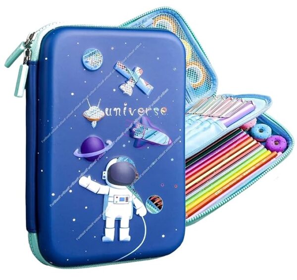 Space Pencil Case For Kids, Space Theme Return Gifts, Pencil Pouch, Pencil Box, Pencil Case For Boys, Space & Astronaut Theme, Ethylene Viny