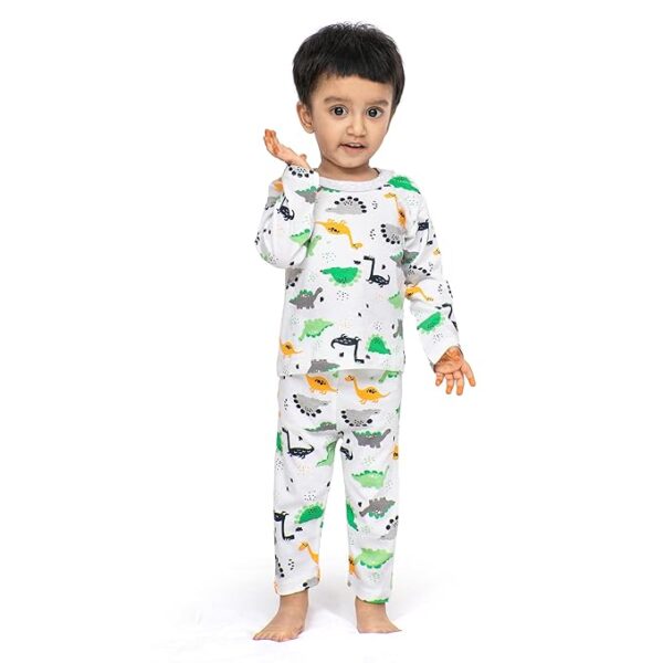 Real Basics Cotton Clothing Sets for Boys & girls - Unisex Clothing sets Full Sleeve T-shirt & Pant