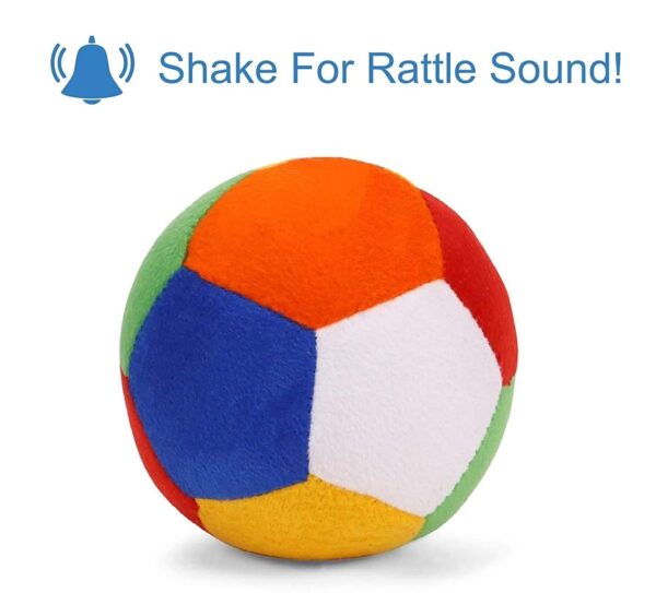 Babique Plush Soft Toy Cute Kids Animal Home Decor Boys/Girls/Baby (10 cm, Rattle Ball)