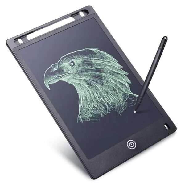 Graphene Re-writable LCD Writing Pad with Pen, 8.5-Inch Digital Tablet Electronic Notepad Educational Toy Lightweight Scribble Doodle Drawing Rough Pad Portable Best Birthday Gift for Kids Boys Girls