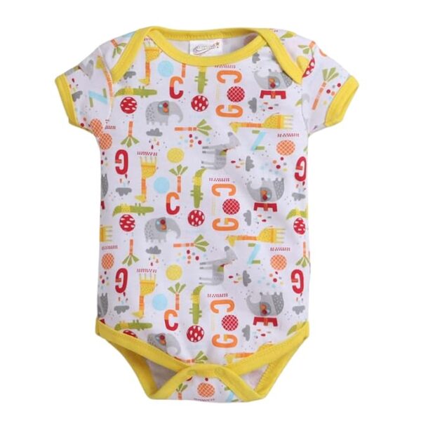 New Born Baby Multi-Color Cotton Sleep Suit Romper