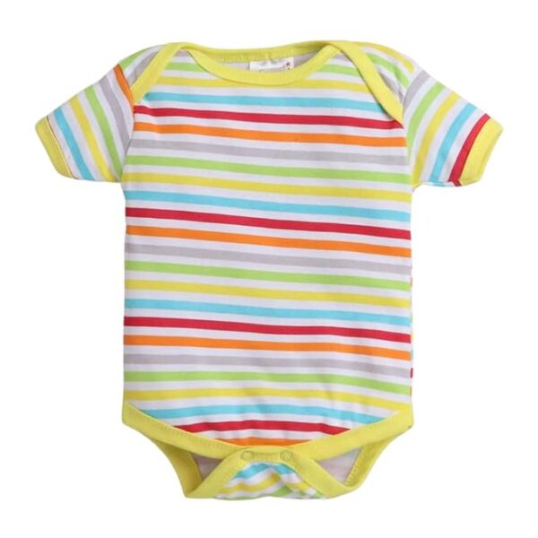 New Born Baby Multi-Color Cotton Sleep Suit Romper