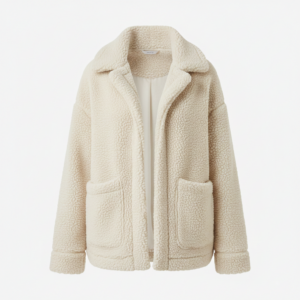 Women’s Oversized Sherpa Teddy Jacket