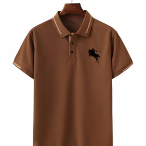 Classic Men’s Polo Collar Cotton T-Shirt