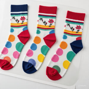 Ankle Length Socks Polka Dots Pack of 3