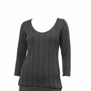 Women Solid Thermal Top