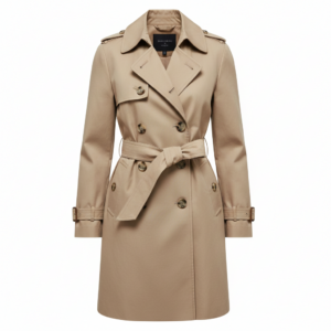 Women’s Classic Belted Trench Coat