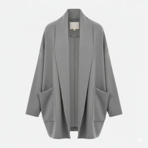 Women’s Oversized Open-Front Shrug