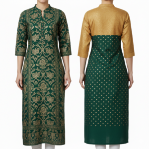 Women’s Ethnic Printed Straight Kurti