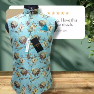 Men’s Stylish Nehru Jacket – Festive & Wedding Wear