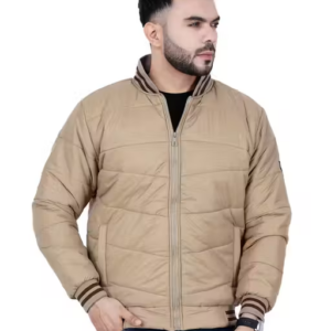 Dollar Men's Sleeveless Khakhi Winter Jacket