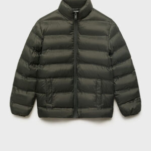 Boys Winter Puffer Jacket – Lightweight & Warm (Mango Kids Style)