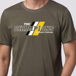 Men’s Typography Printed Pure Cotton Round Neck T-Shirt