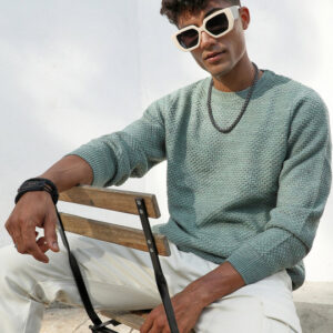 Men’s Cable Knit Woollen Winter Pullover