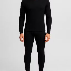 Men Solid Anti-Bacterial Thermal Bottoms – Winter Wear