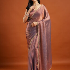 Embellished Beads & Stone Work Designer Saree