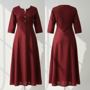 Women’s Printed A-Line Kurti Dress