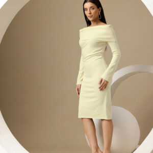 Women’s Off-Shoulder Sheath Party Dress