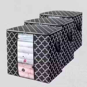 Large Capacity Clothes Storage Bag with Zip